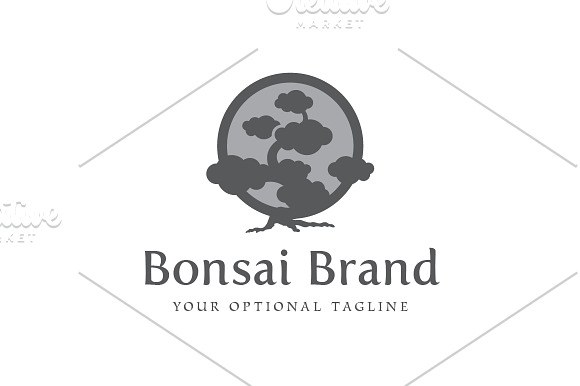Bonsai Tree Logo in Logo Templates - product preview 2