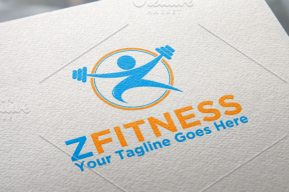 Fitness | Letter Z | logo Template in Logo Templates - product preview 1