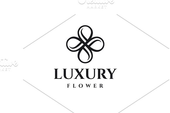 Luxury Flower Logo in Logo Templates - product preview 4