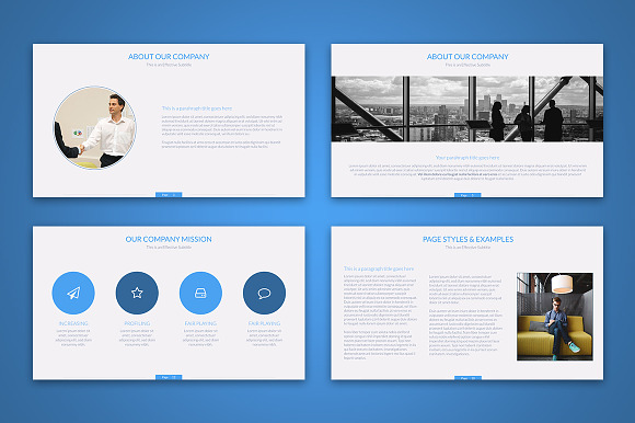 Zero Business Keynote Template in Keynote Templates - product preview 1
