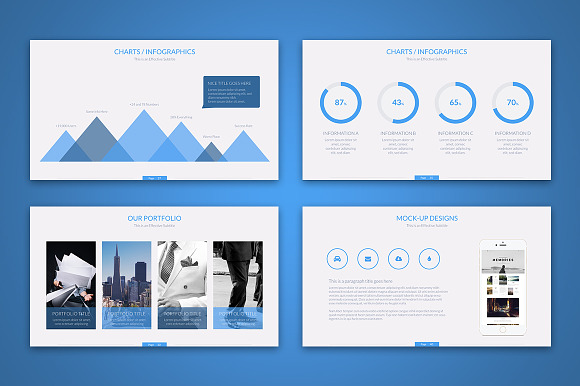 Zero Business Keynote Template in Keynote Templates - product preview 4