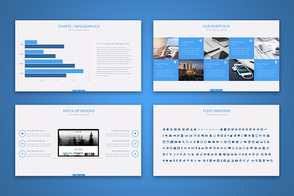 Zero Business Keynote Template in Keynote Templates - product preview 5