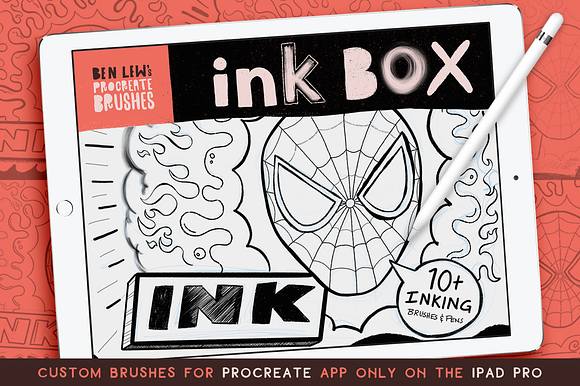 Procreate Ink Box in Photoshop Brushes - product preview 1