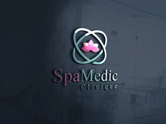 Spa Medic Clinique Logo in Logo Templates - product preview 1