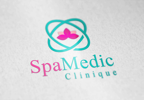 Spa Medic Clinique Logo in Logo Templates - product preview 2