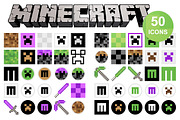 50 Minecraft Icons