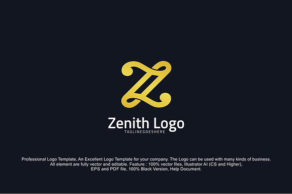 Zenith - Luxury Letter Z in Logo Templates - product preview 2