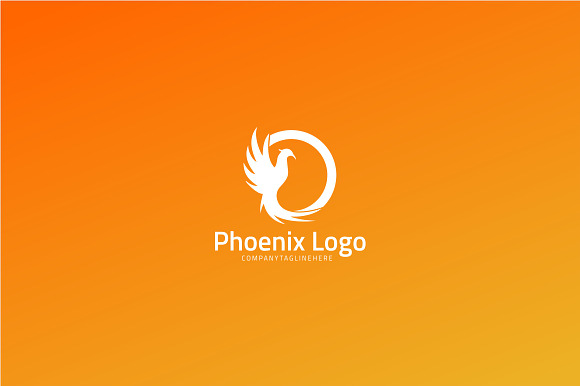 Phoenix - Fire Bird in Logo Templates - product preview 2