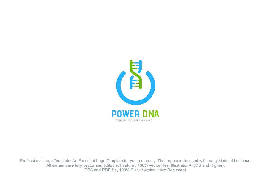 Power DNA in Logo Templates - product preview 8