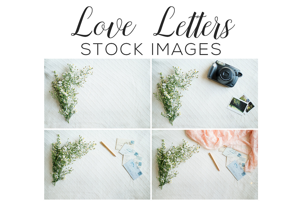 Love Letters - 4 Stock Images in Product Mockups - product preview 8