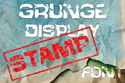 Grunge Stamp Formal Font