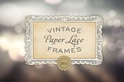 Antique Paper Lace Frames No. 2