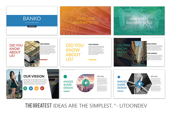 Banko PowerPoint Template in PowerPoint Templates - product preview 2