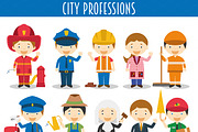 City Professions Characters