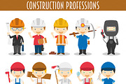 Construction Professions Characters