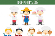 Food Professions Characters