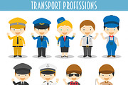 Transport Professions Characters