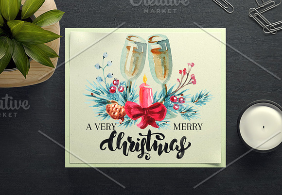 *30% off*: XMAS SET [150 ELEMENTS] in Illustrations - product preview 5