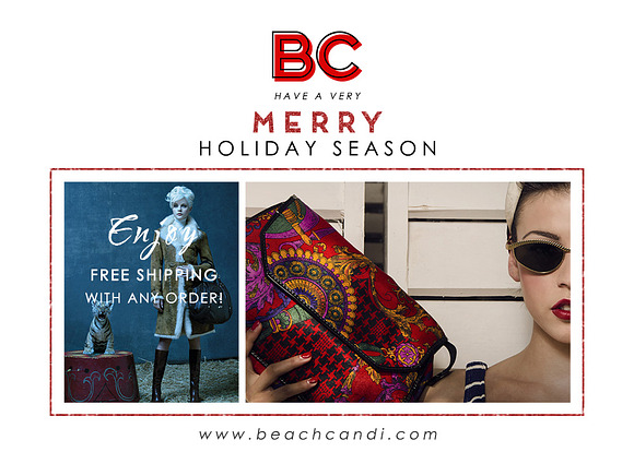 Holiday Boutique Marketing Templates in Presentation Templates - product preview 4