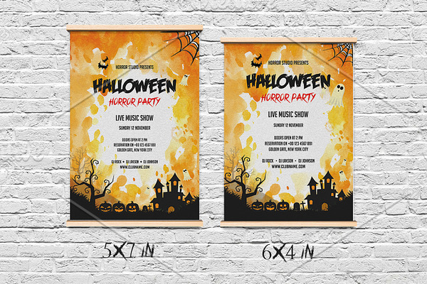 Halloween Invitation Flyer-V406