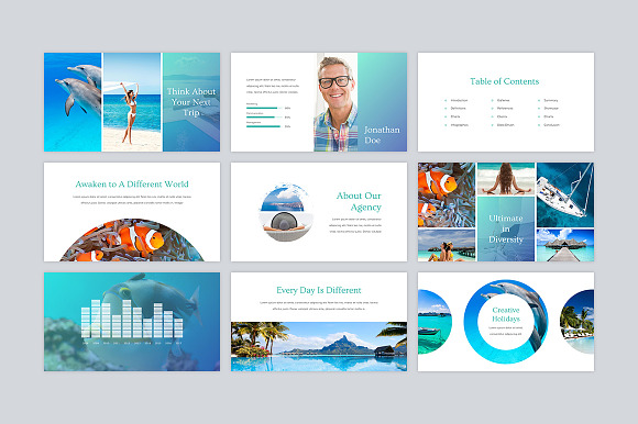 Aura Presentation Template in Keynote Templates - product preview 1