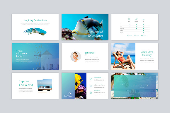 Aura Presentation Template in Keynote Templates - product preview 3
