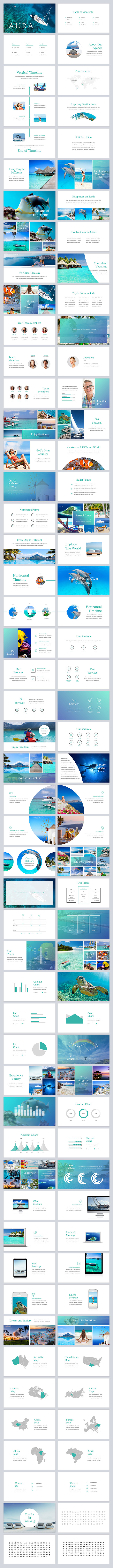 Aura Presentation Template in Keynote Templates - product preview 5
