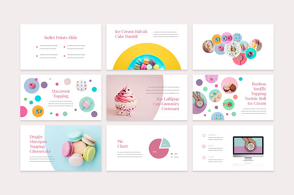 CupCake Presentation Template in Keynote Templates - product preview 2