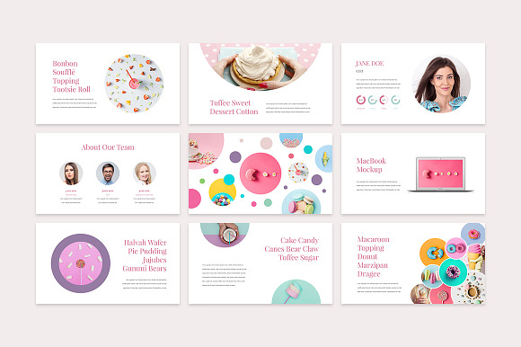 CupCake Presentation Template in Keynote Templates - product preview 3