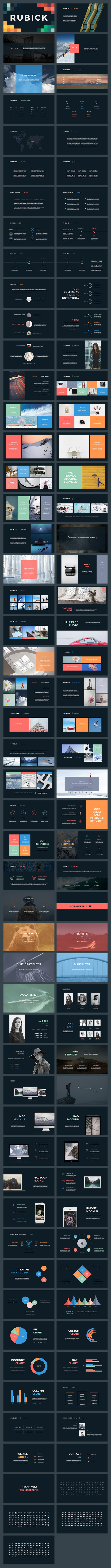 Rubick Presentation Template in Keynote Templates - product preview 4