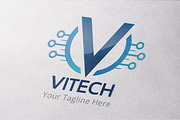 Vitech Logo Template