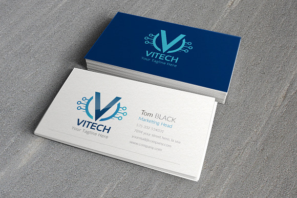 Vitech Logo Template in Logo Templates - product preview 2