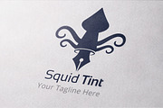 Squid Tint Logo Template