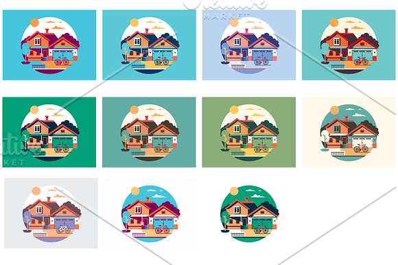 House icon isolated in Illustrations - product preview 1