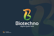 Biotechno / Letter B - Logo Template