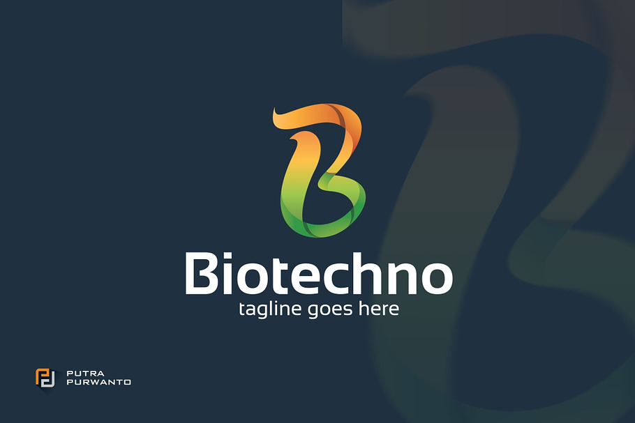Biotechno / Letter B - Logo Template in Logo Templates - product preview 8