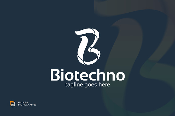 Biotechno / Letter B - Logo Template in Logo Templates - product preview 2