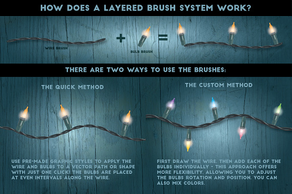 Fairy Light Brushes in Photoshop Brushes - product preview 5