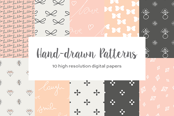 Feminine Pattern Bundle in Patterns - product preview 2
