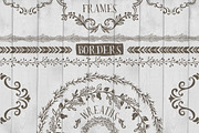 Frames, Wreaths and Borders