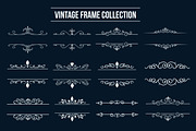 Vintage Frame Ornaments Collection