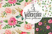 Watercolor Flower DIY Pack Vol.1