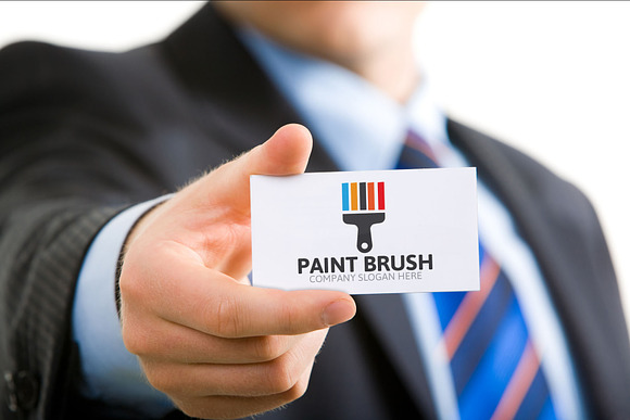 Paint Brush Logo in Logo Templates - product preview 4