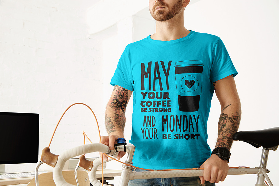 Download Freelancer T-shirt MockUp | Creative Product Mockups ...