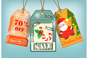 Winter Sales Tags