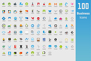 100 Business Logos & Icons