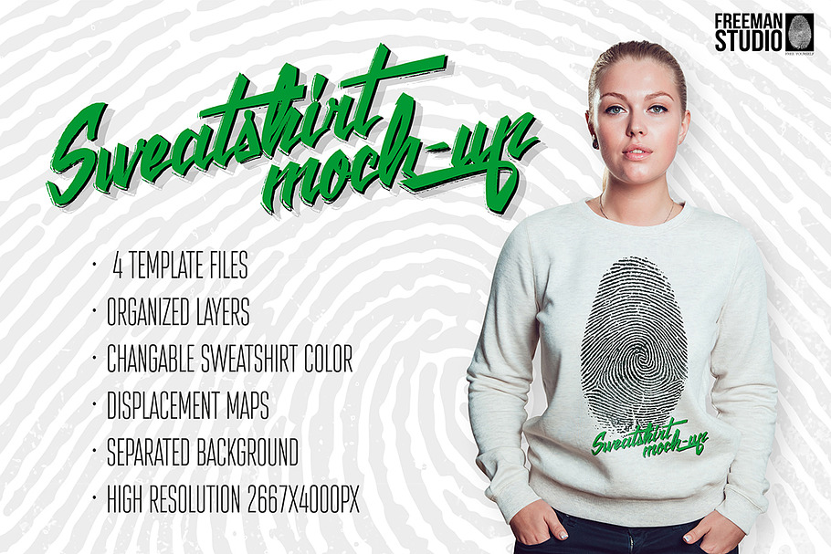 Download Sweatshirt Mock-Up Vol.2 | Creative Product Mockups ...