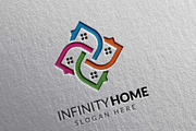 Real Estate Logo, Infinity Home Logo