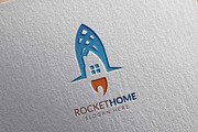 Rocket Home Logo, Real este Logo