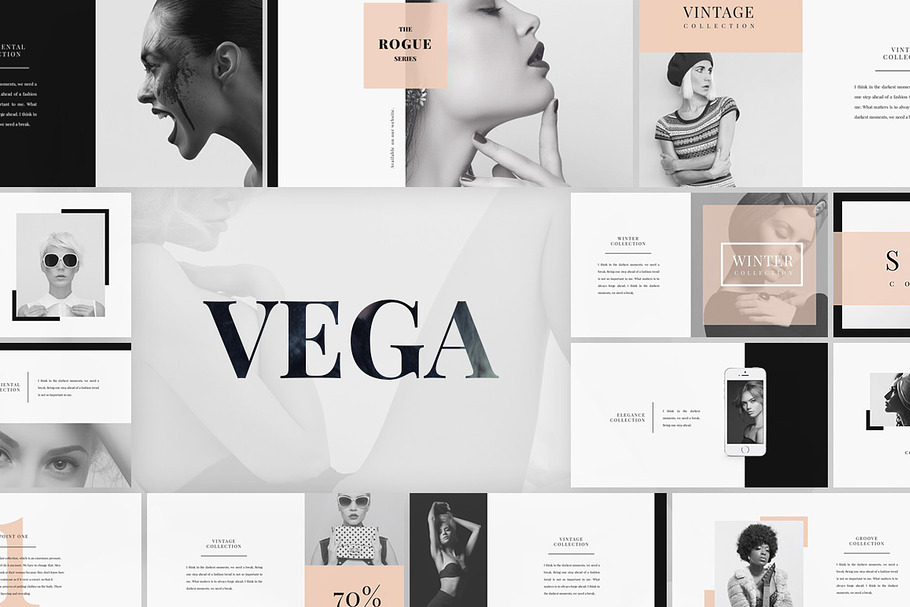 Vega - Elegant Presentation in PowerPoint Templates - product preview 8